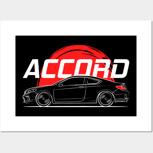 Accord Coupe 9gen JDM Wall Art by GoldenTuners